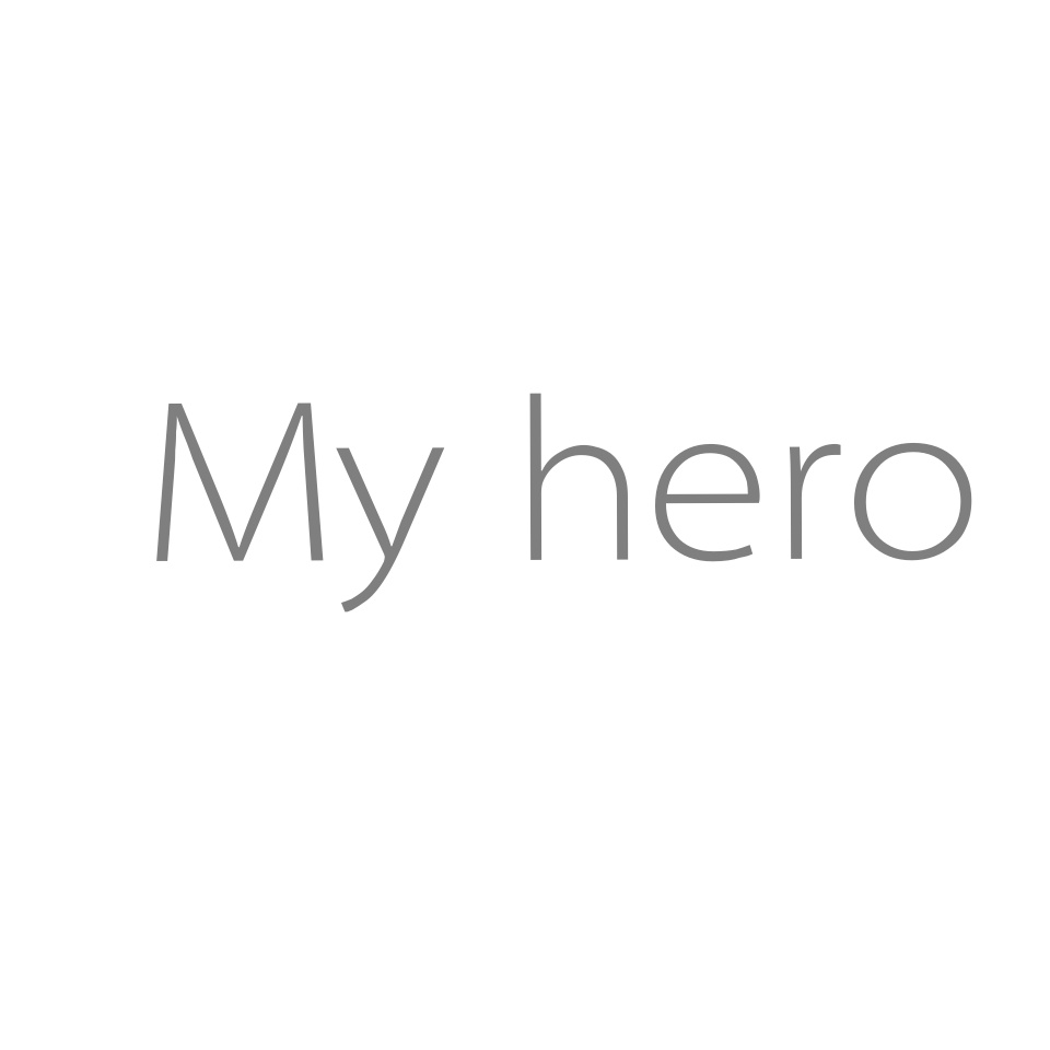 【贺红】My hero作品封面