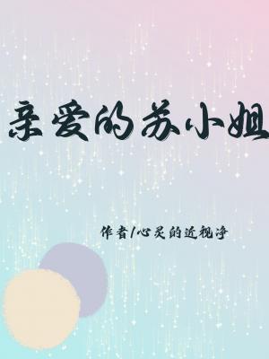 亲爱的苏小姐作品封面