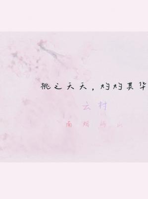 桃之夭夭，灼灼其华