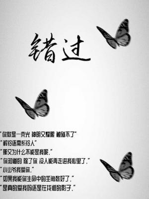 我们最终错过作品封面