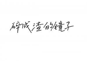 碎成渣的镜子