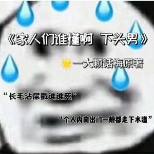 家人们谁懂啊  下头男作品封面