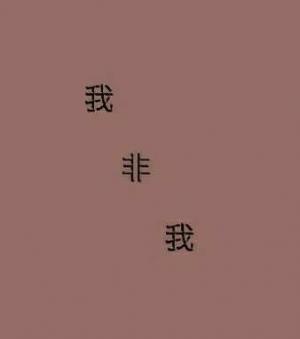 我非我